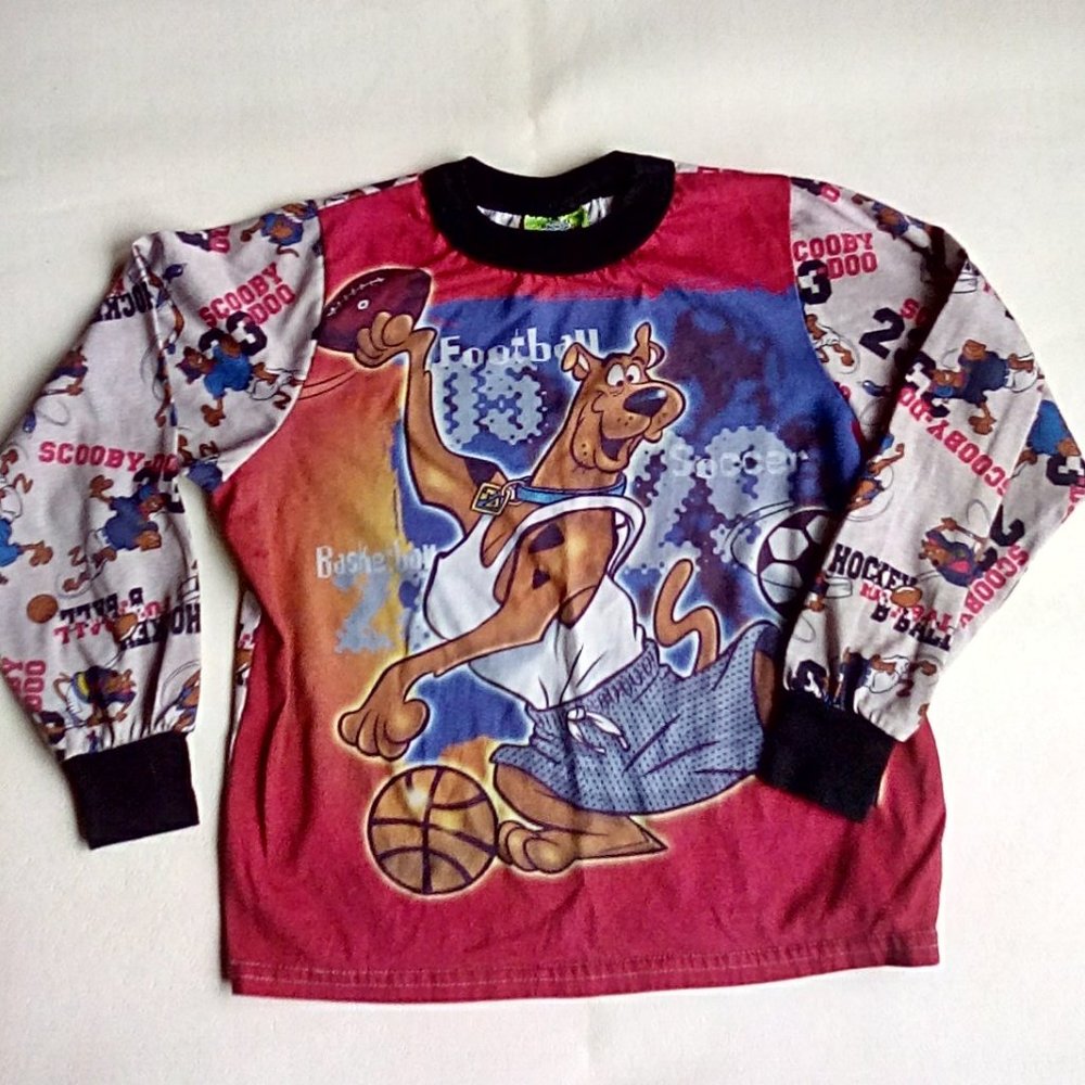 Scooby Doo Pajama Top, Size 8-10